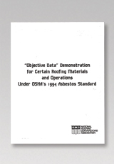 Objective Data Under OSHA's 1994 Asbestos Standard (Digital)