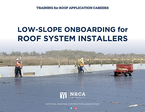 Trac Low Slope Onboarding For Roof System Installers Includes English And Spanish Content